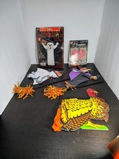 Vintage Beistle & 1 Other Honeycomb Halloween Decor Hanging & Counter Top  picture