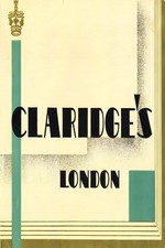 Claridge's London 🇬🇧 Art Deco Poster - 1920s Design - 24x36” - Hi-Res💎- 200 picture