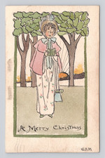 UDB Postcard A Merry Christmas EAM ~ 1905 picture