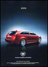 2011 Cadillac CTS-V Wagon CTS V-Series Original Advertisement Car Print Ad D85 picture