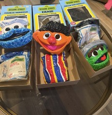Vintage Ben CooperHalloween Costume Boxes Sesame Street 1979 RARE Lots of 3 picture