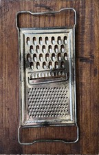 Vintage All-in-one Cheese Grater Made in Western Germany - Great Patina picture