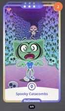 WeWard Halloween card 8 - Spooky Catacombs/WeWard carte Halloween 8 picture