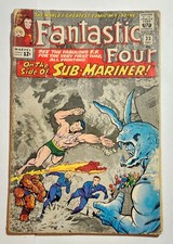 FANTASTIC FOUR #33 1964 Silver Age Marvel, Sub-Mariner, 1st appearance ATTUMA picture