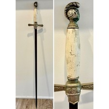 Antique U.S. Militia Officer Sword Walking Bear Solingen c.1870-1900 picture