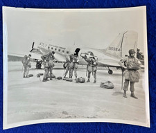 Original WWII Paratroopers Load into C-47 Italy Jump Photo 82nd Airborne picture