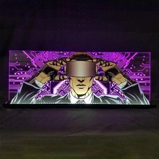 Johnny Mnemonic Pinball Machine Acrylic Led RGB Topper for Pinball Machine picture