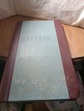Vintage Masonic Ascalon Chapter DeMolay Mothers Chapter Handwritten Minute Book picture