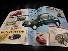 Japanese Mini Cars Daihatsu Cuore, Mazda Carol Literature Brochure Photo Poster picture