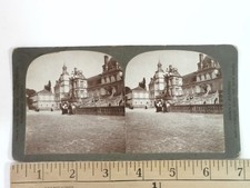 Chateau Fontainebleau Stereoview Vive Camera Co. 1900s France Architectural picture