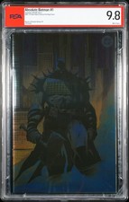 Absolute Batman #1 PSA 9.8 SDCC Dragotta Foil Virgin Shoe Palace Variant /500 picture