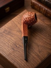 Vintage Savinelli Capri Root Briar 510 KS Rusticated Tobacco Pipe Italy picture