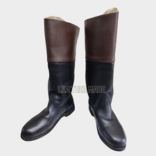 REVOLUTIONARY WAR LEATHER BOOTS Size US 5-15 picture