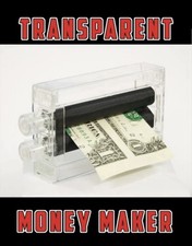 MAGIC MONEY MAKER PRINTER Toy Trick Dollar Bill Machine Change Paper To Real   picture