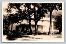 K6/ Cooksburg Pennsylvania RPPC Postcard c1930s Cook Forest Inn Hotel 74 picture
