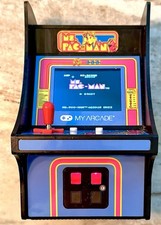 MS. PAC MAN Mini Arcade 7 Inch Handheld Video Game Console. Tested picture