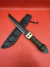 🔪1990’s MMHW, Mineral Mountain Hatchet Works-Ted Frizzell Tanto Short Sword picture