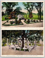 Bronx New York NY Woodmansten Inn Folding Garden Postcard c1910s picture