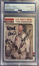 Robert O'Neill The Operator SEAL Team Six Auto Card #6 PSA 85549082 picture