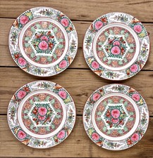 Antique Chinese Famille Rose Canton Single Plate 10.25” 3 Available picture