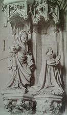 Dijon France Antique Postcard Early 1900s Rare Champmol Saint John Philipus Bold picture