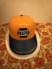 Napa Auto Parts Truck Topper HAT CAP Vintage Advertising Delivery Man Cave picture