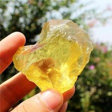 Natural Citrine Raw Stone Crystal Mineral Specimen Reiki Healing Energy Gifts picture