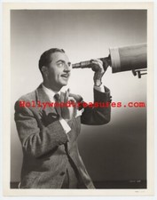 William Powell~W/ Telescope~Portrait~Original Vintage~From Period~ Photo picture