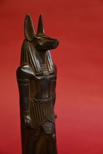 Rare Pharaonic Statue of God Anubis : Authentic Ancient Egyptian Artifact 235 BC picture