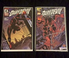 Marvel Daredevil #1 Man Without Fear Dynamic Forces Alt Cover Signed + COA Lot picture