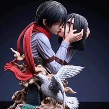 Attack on Titan Eren & Mikasa Figure 22CM “One Last Kiss” Anime Statue Boxed picture