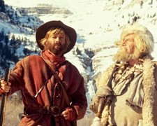 Jeremiah Johnson Robert Redford Will Geer Mountains In Background 8x10 photo picture
