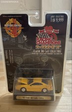 Racing Champions Mint 1997 Ford Mustang Cobra Yellow Motor Trend Limited Ed 1/64 picture