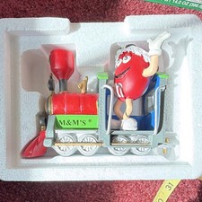 Department 56 M&M's Red M&M Christmas Express Train Figurine 2008 Boxed picture