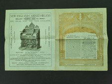 1879 antique NOVELTY THEATRE boston ma PLAYBILL 
