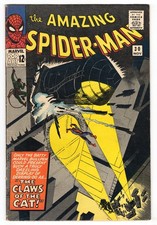 Amazing Spider-Man 30 1965 Marvel Comics VG+ 4.5 Liz Allan 1st Cat Burglar picture