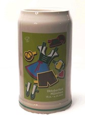 Official 2010 Munich Oktoberfest 1L Beer Stein Restal Germany 200th Anniversary picture
