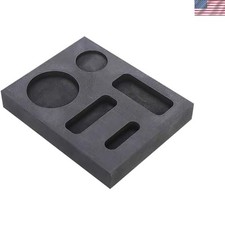 Compact 5-in-1 Graphite Mold for Casting Silver, Aluminum, and Copper Ingots picture