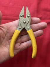 VTG 1940s 1950's Sargent 6” Parallel Jaw Pliers With Cushion Grips New Haven USA picture