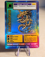 Bandai 1999 Digimon MetalSeadramon Bo-35 1st Edition English picture