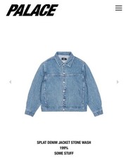 RARE PALACE SPLAT DENIM JACKET picture