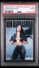 2026 GAS Trading Cards x Complex Kim Kardashian Black Foil /150 PSA 9 MINT picture