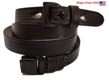Yugoslavian 1948 M48 M48A M48B M48BO Yugo Mauser K98 M98 Leather Rifle Sling picture