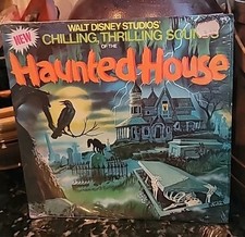 Halloween Record 33 1/3 RPM Walt Disney Studio Haunted House 1979 Near Mint Cond picture
