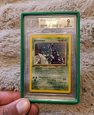 10 SUBGRADE Pokémon 2000 Neo Genesis 1st Edition Heracross BGS 9 Holo 6/111 picture