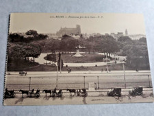 Vintage Postcard - Panorama pris de la Gare - Reims, France picture