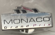 Monaco Grand Prix Metal Pin Silver picture
