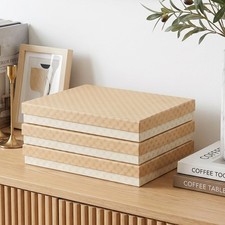 Soul & Lane Document Storage Boxes - Set of 3 (13.2