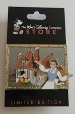 D23 TWDCS Walt Disney Company Store Beauty & The Beast Belle Welcome Home Pin picture