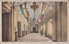 Pan American Union Grand Foyer Washington DC Detroit Publishing Phostint picture